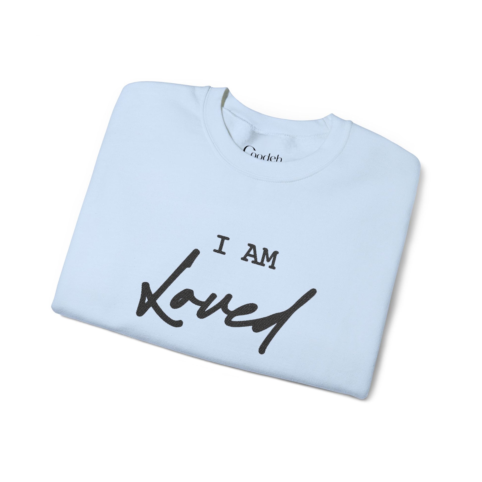 I Am Loved Crewneck Sweatshirt casual style