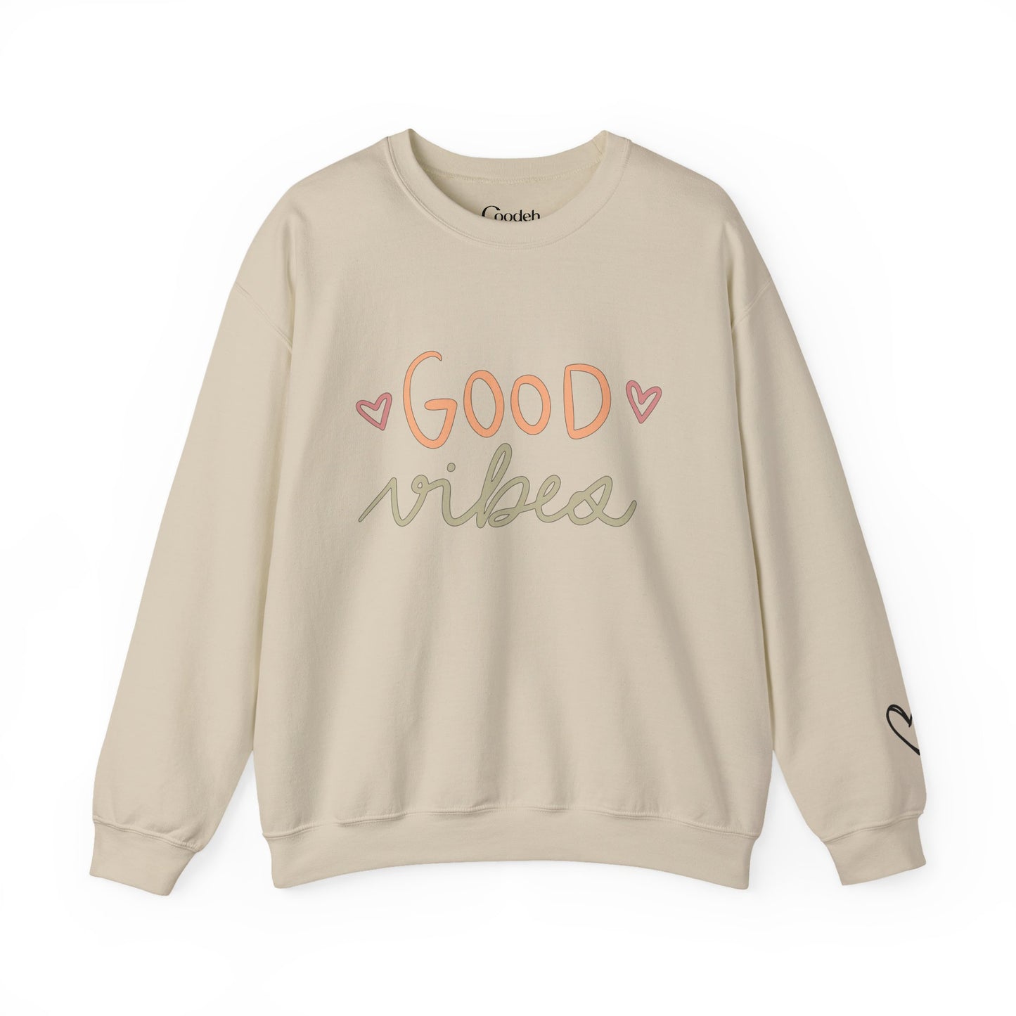 Good Vibes Crewneck Sweatshirt everyday outfit
