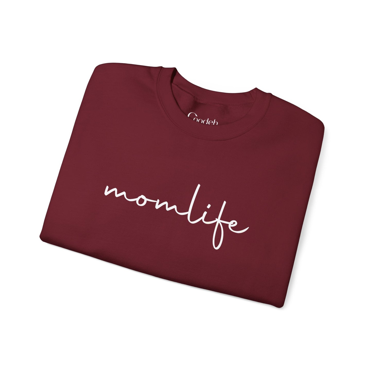 Mom Life Graphic Crewneck Sweatshirt back view