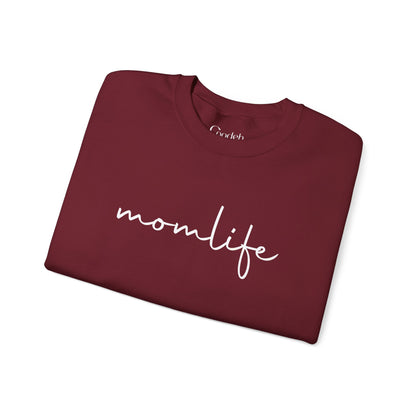 Mom Life Graphic Crewneck Sweatshirt back view