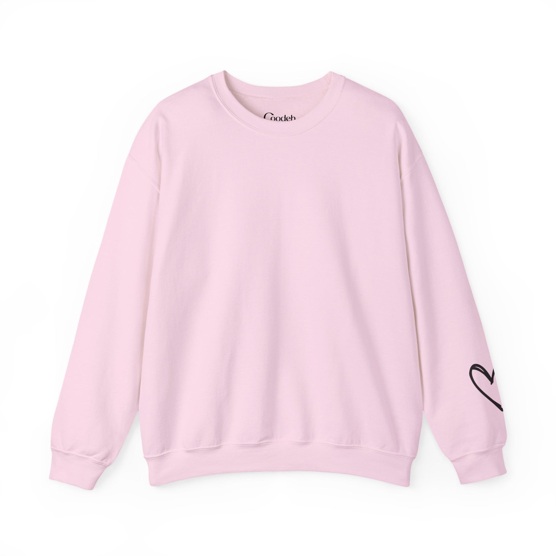 Never Give Up Crewneck Sweatshirt back view