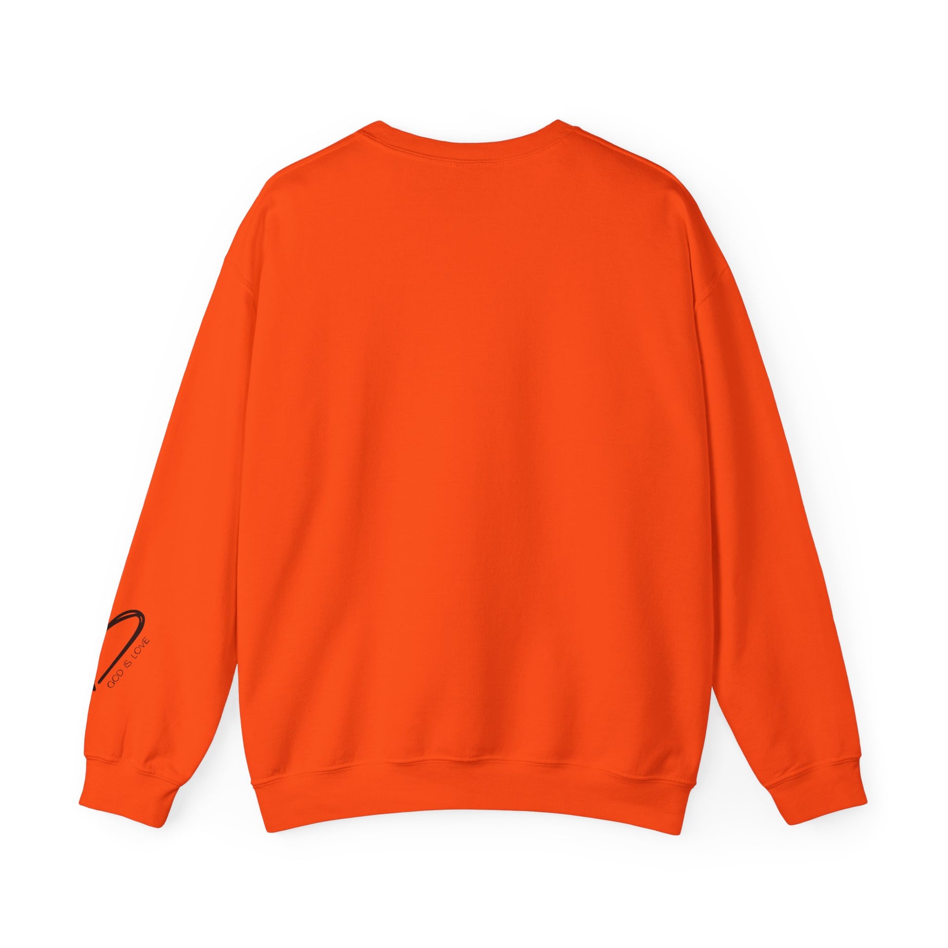 Grateful Thankful Blessed Crewneck Sweatshirt side view