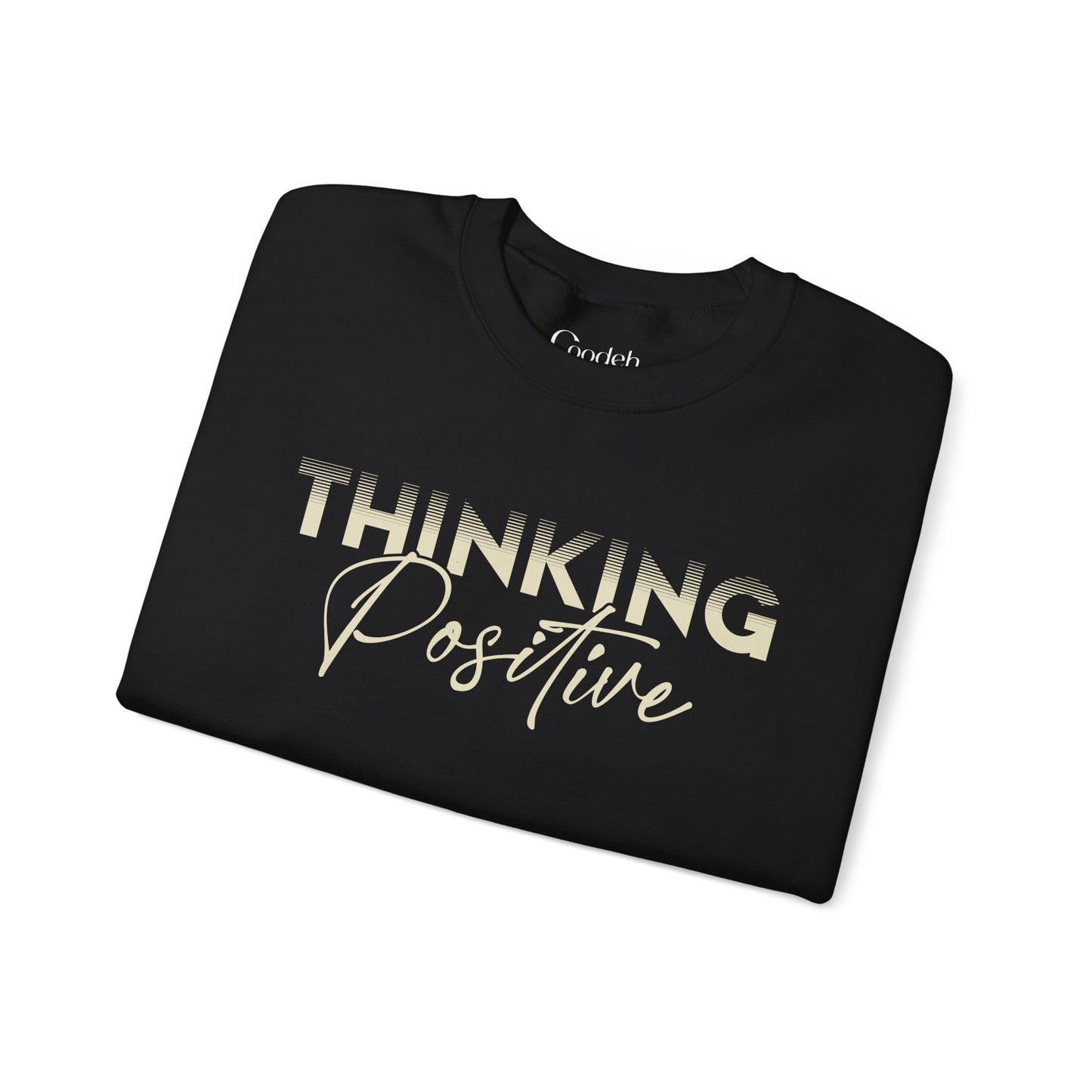Thinking Positive Crewneck Sweatshirt premium quality sweatshirt