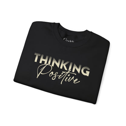 Thinking Positive Crewneck Sweatshirt premium quality sweatshirt