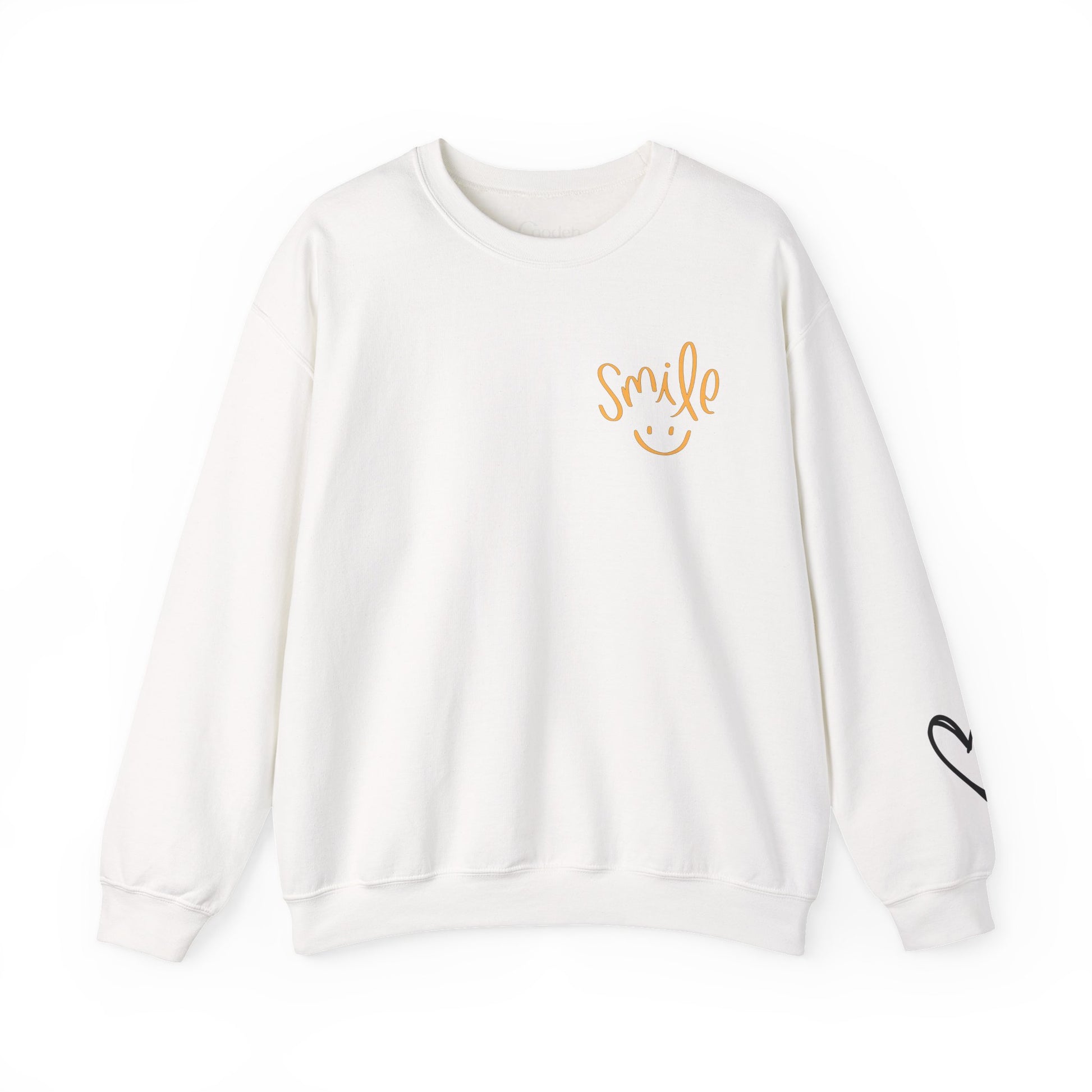 Today Is A Good Day Crewneck Sweatshirt collar detail