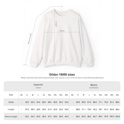 Faith Over Fear Crewneck Sweatshirt black color option