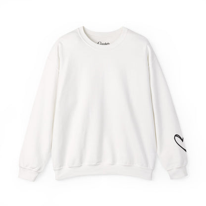 I Am Loved I Am Enough Crewneck Sweatshirt side view
