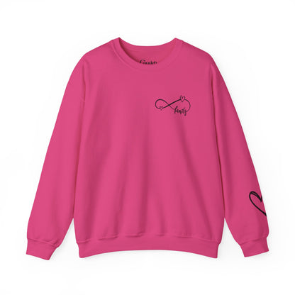 Blessed Mama Crewneck Sweatshirt worn by model