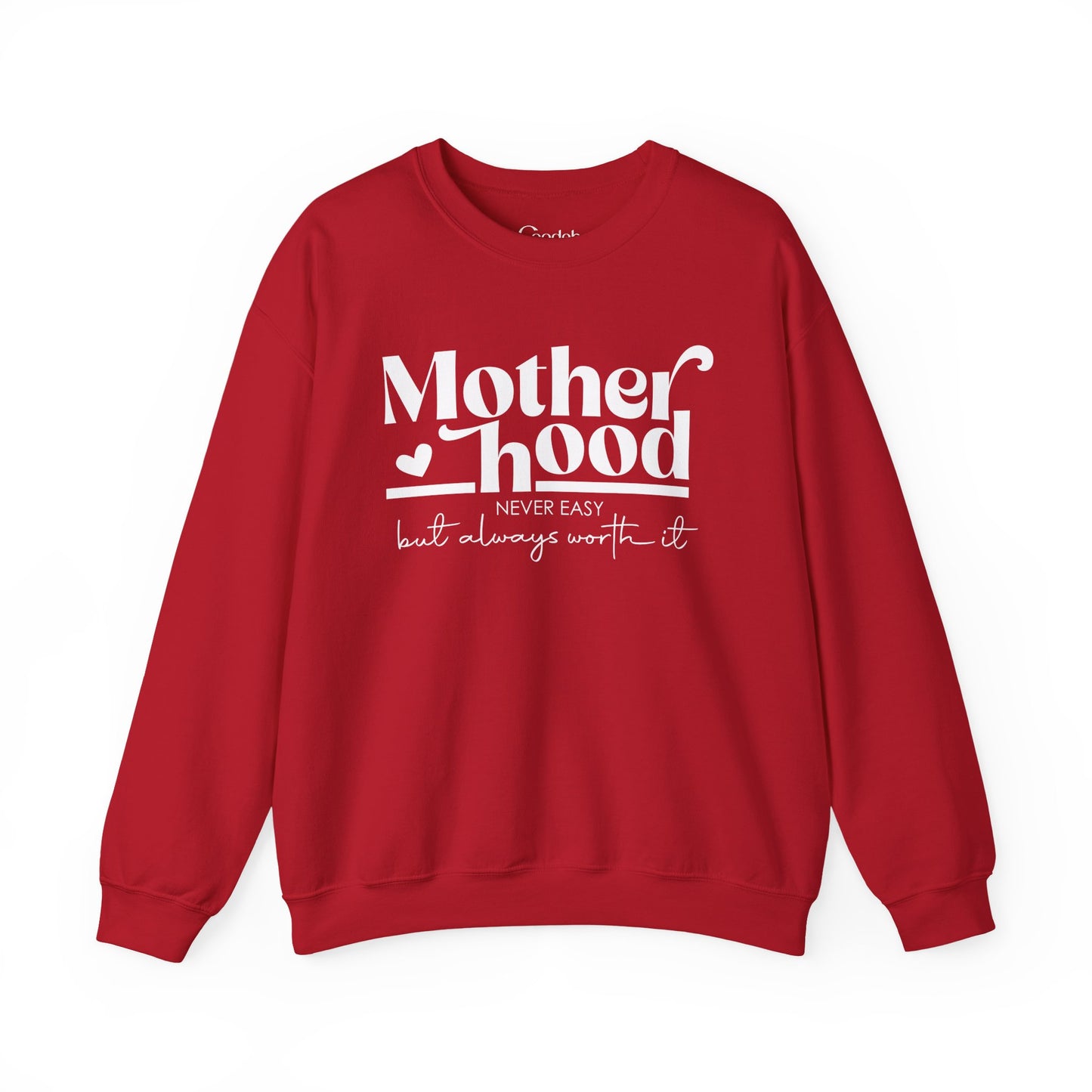 Motherhood Graphic Crewneck Sweatshirt front design