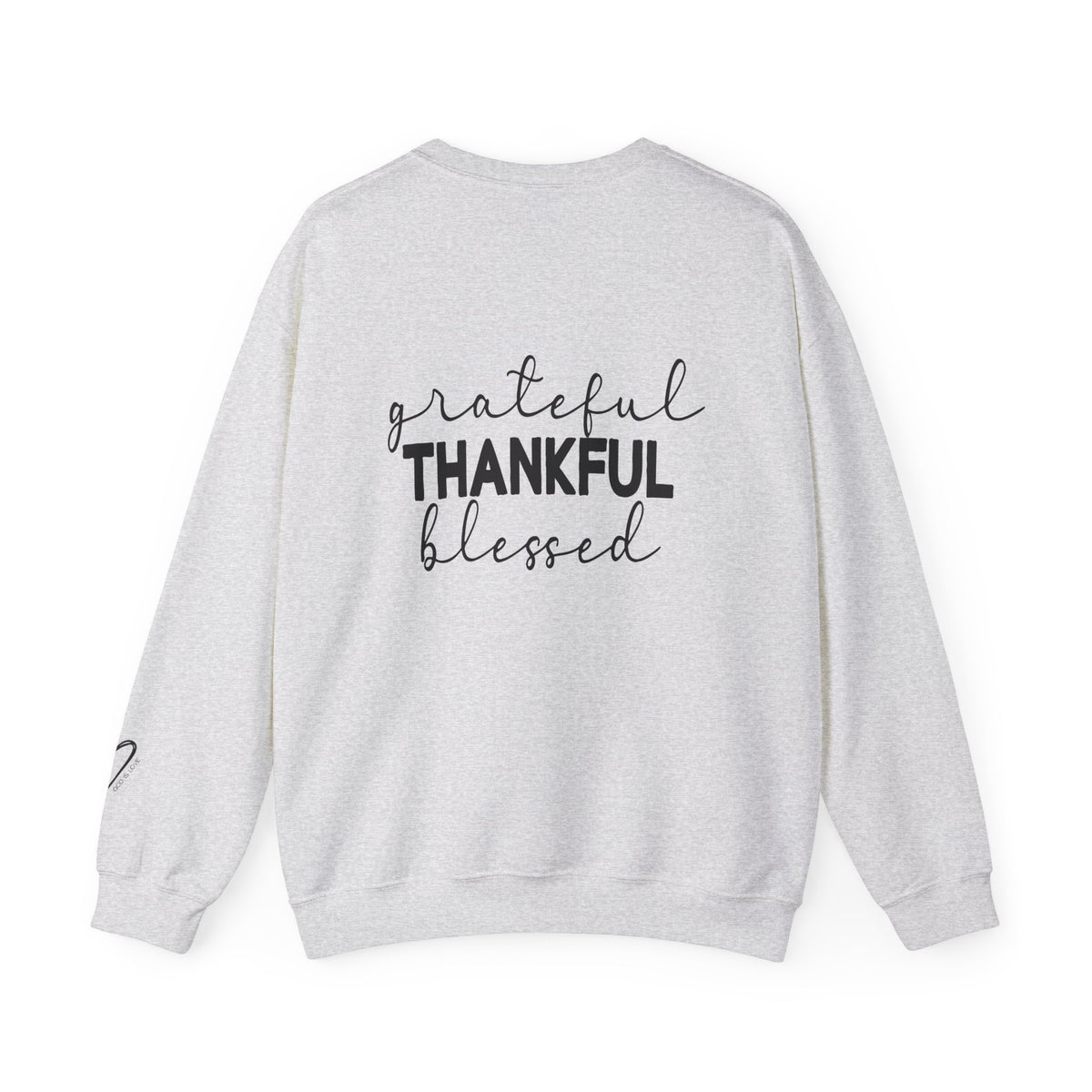 Grateful Thankful Blessed Crewneck Sweatshirt