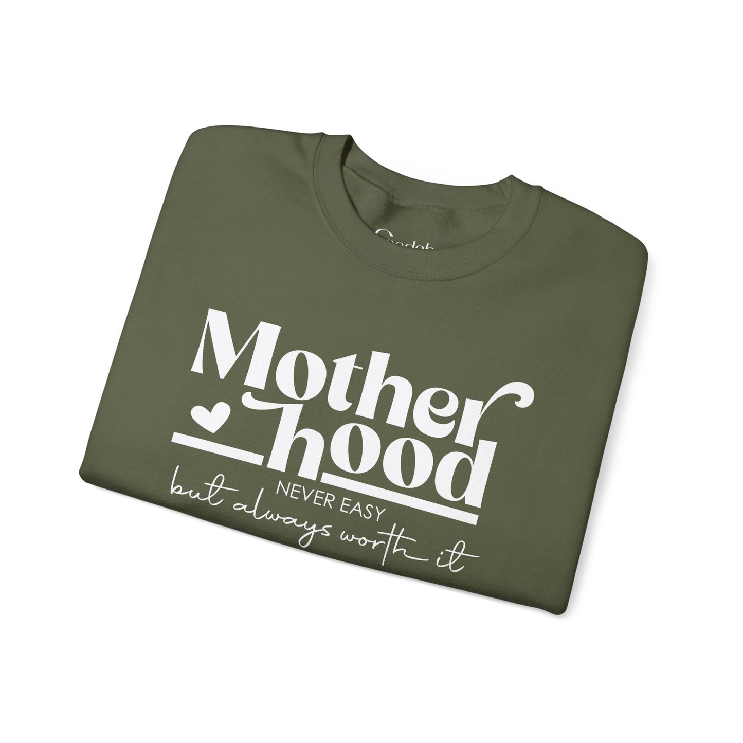 Motherhood Graphic Crewneck Sweatshirt casual style