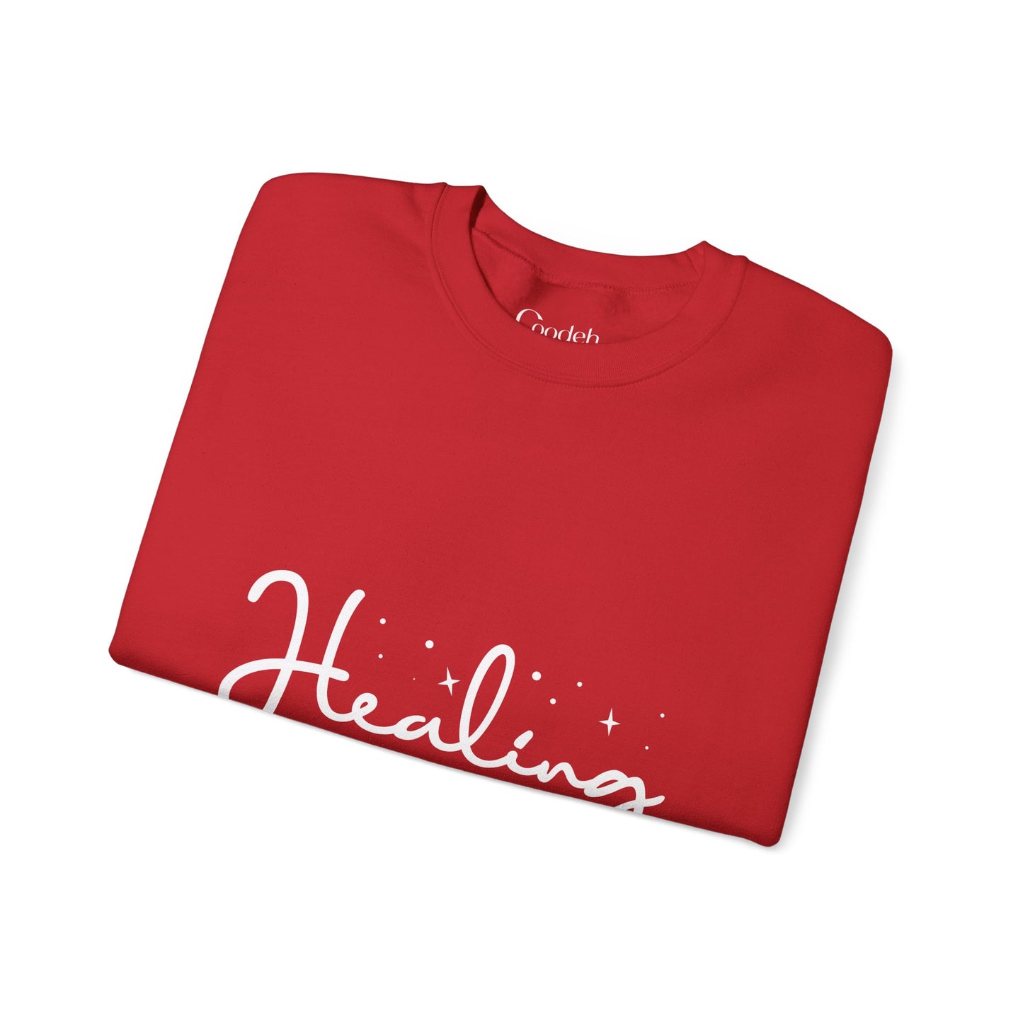 Healing Life's About Change Crewneck Sweatshirt wrist cuff detail