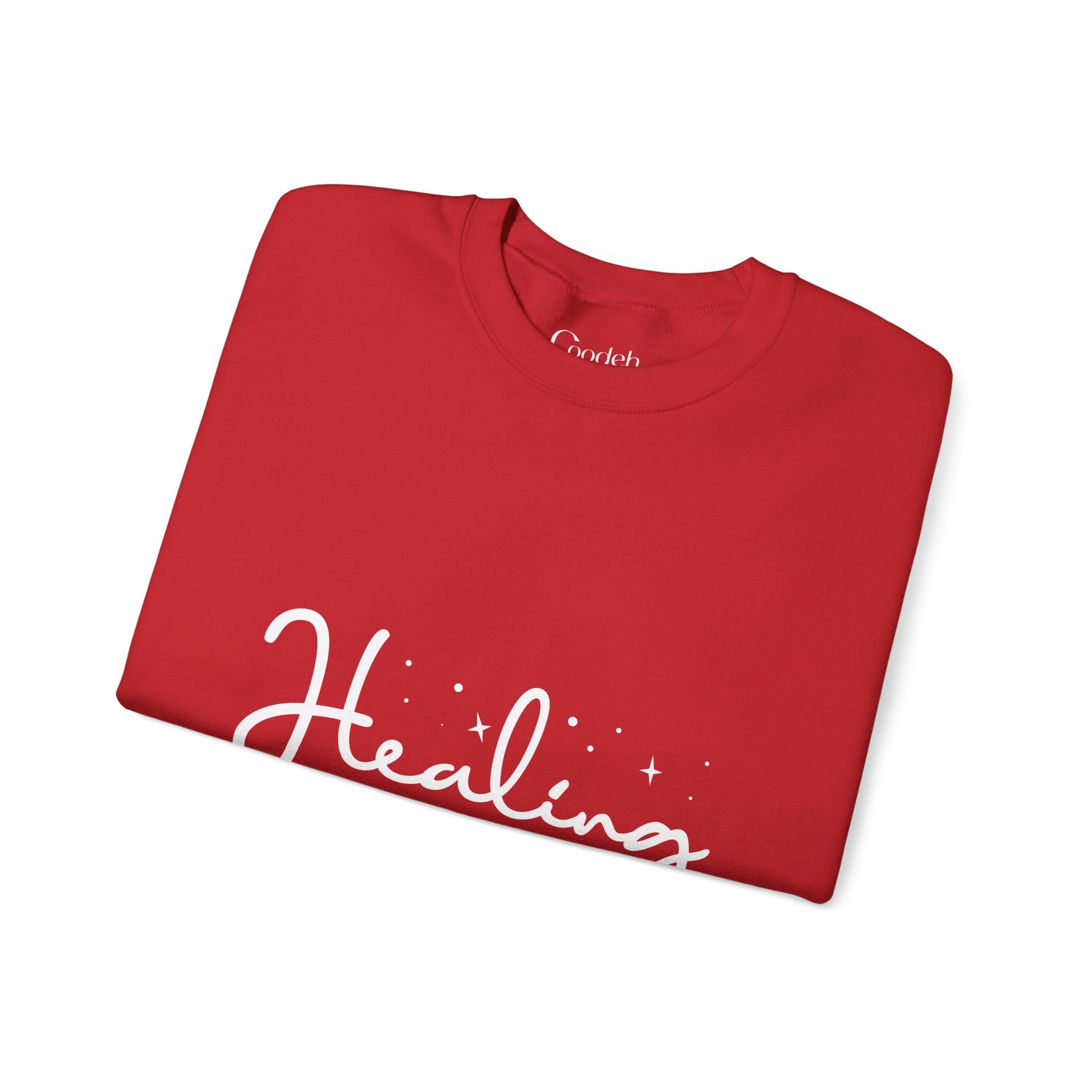 Healing Life's About Change Crewneck Sweatshirt wrist cuff detail