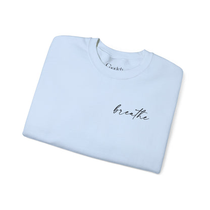 Black Be Kind Be Brave Be You Crewneck Sweatshirt front view