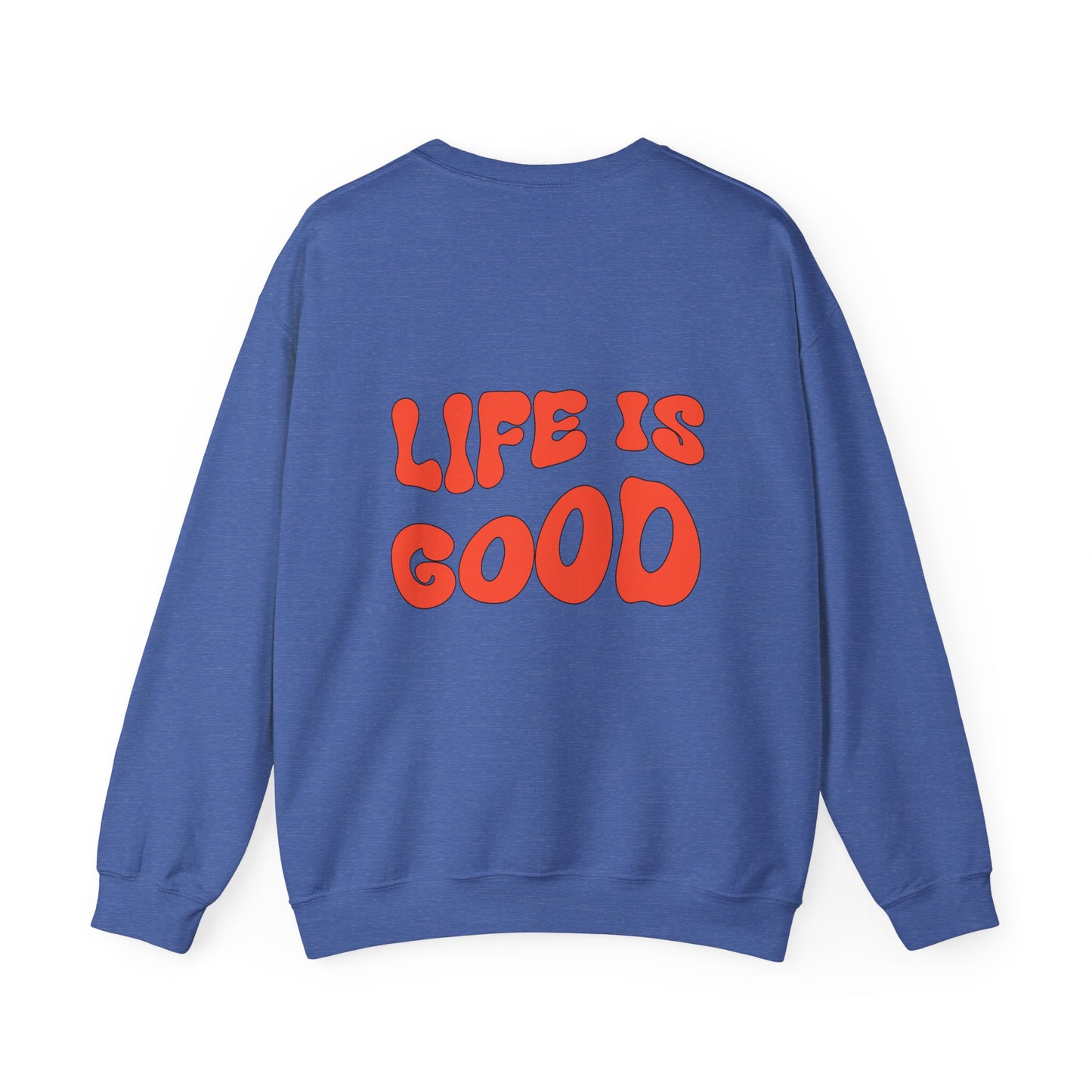 Life Is Good Crewneck Sweatshirt trendy fashion