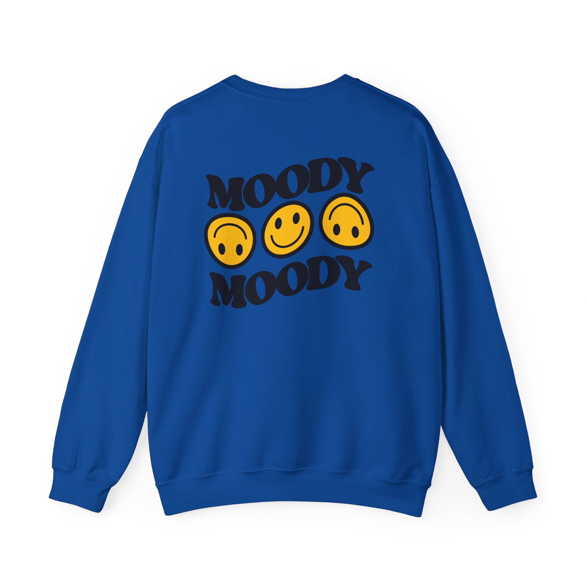 Moody Faces Crewneck Sweatshirt relaxed fit apparel