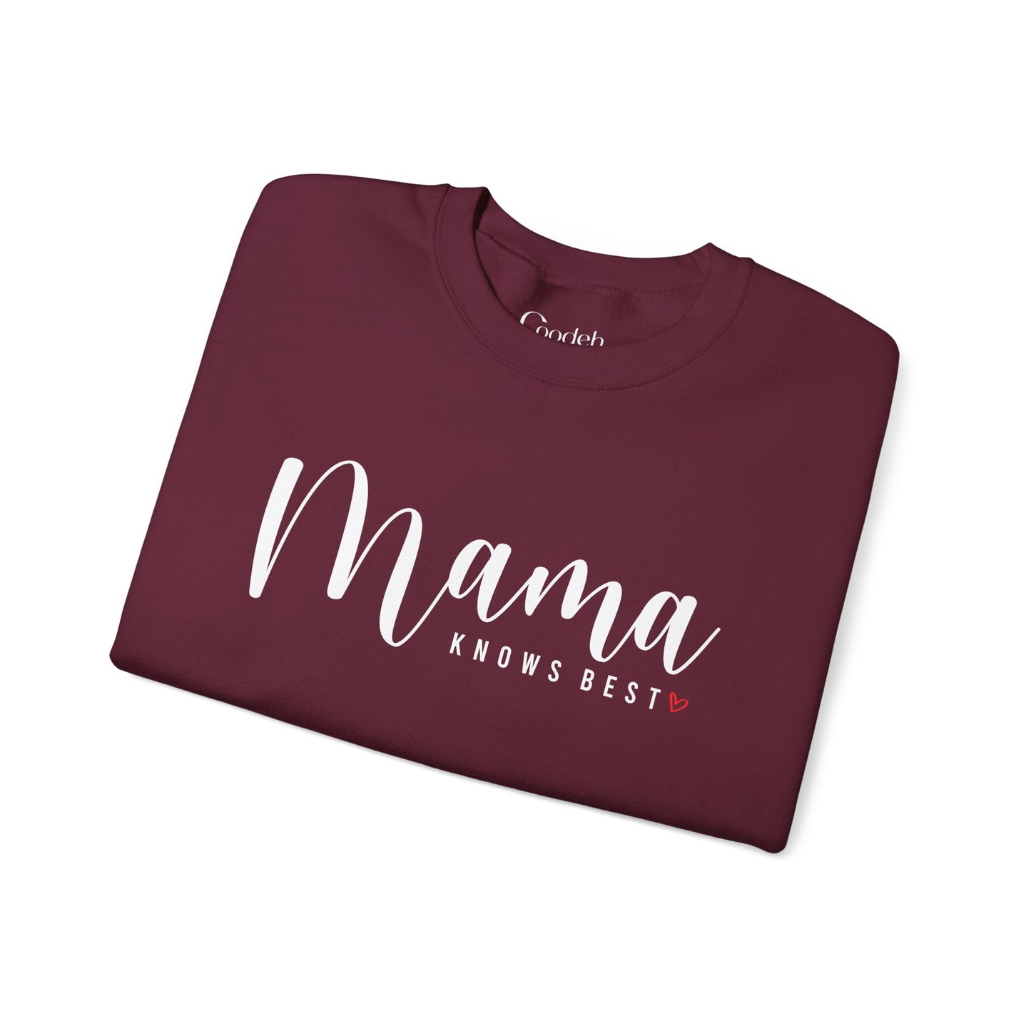 Mama Knows Best Crewneck Sweatshirt premium quality