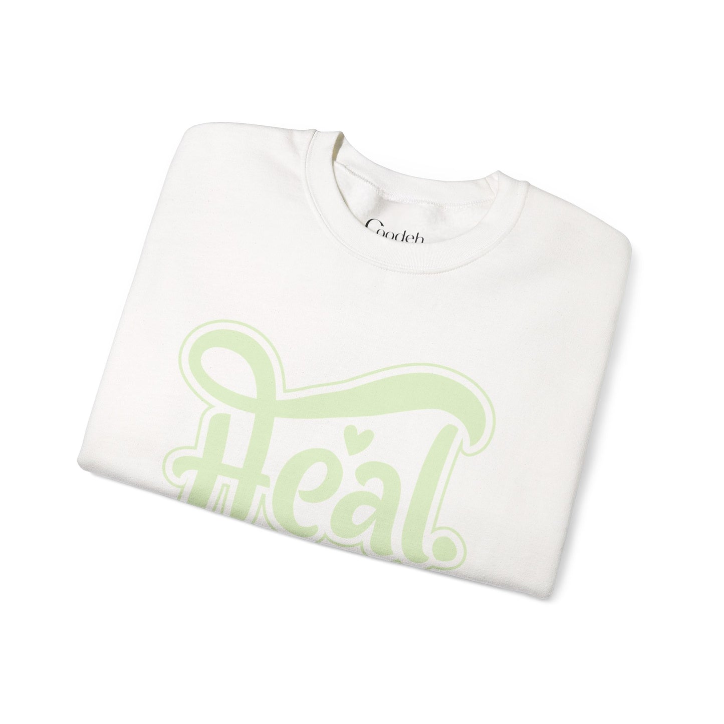Heal Inspirational Crewneck Sweatshirt wellness fashion