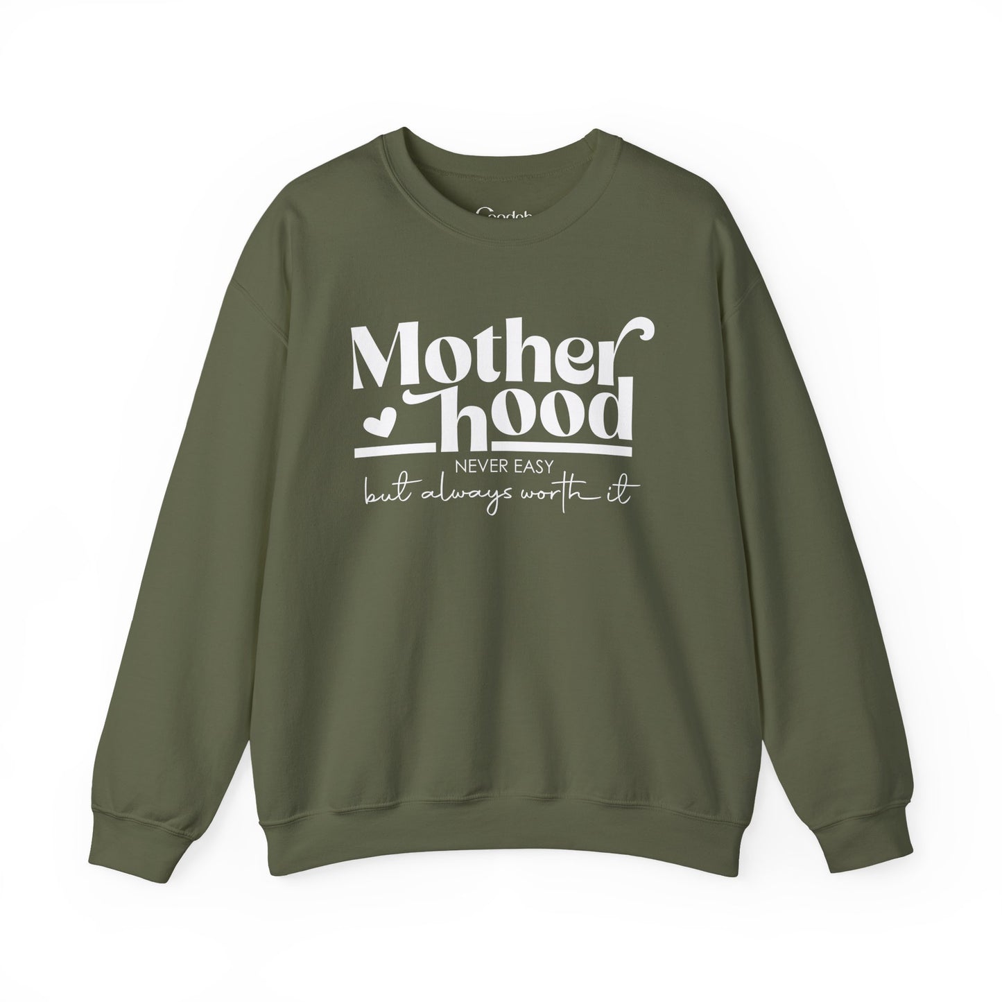 Motherhood Graphic Crewneck Sweatshirt mom life clothing