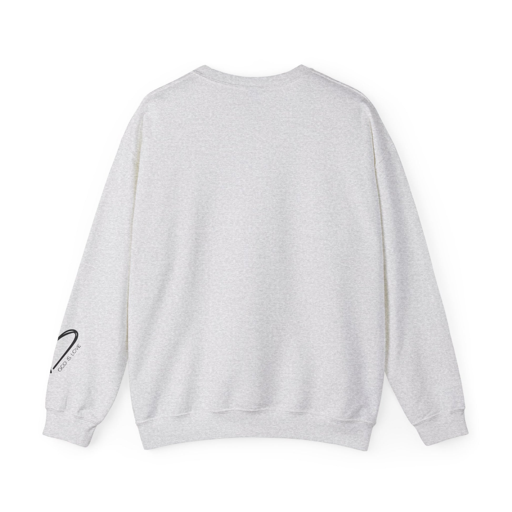 Grateful Thankful Blessed Crewneck Sweatshirt cotton blend fabric